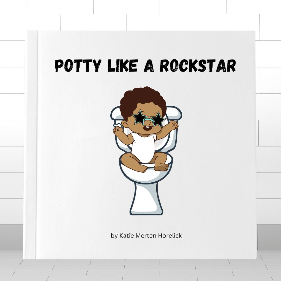 "Potty Like A Rockstar" (Hardcover) Children's Book - PRE-ORDER: SHIPS NOVEMBER 1