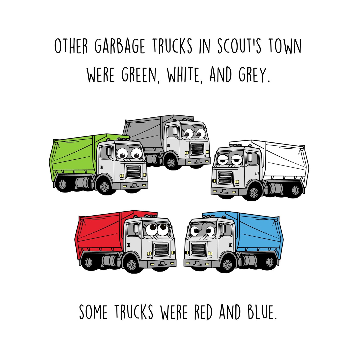 Scout The Pink Garbage Truck