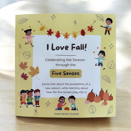 "I Love Fall!" Five Senses Children's Book