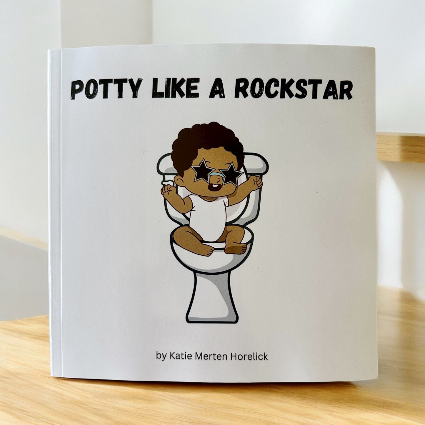 "Potty Like A Rockstar" (Paperback) Children's Book