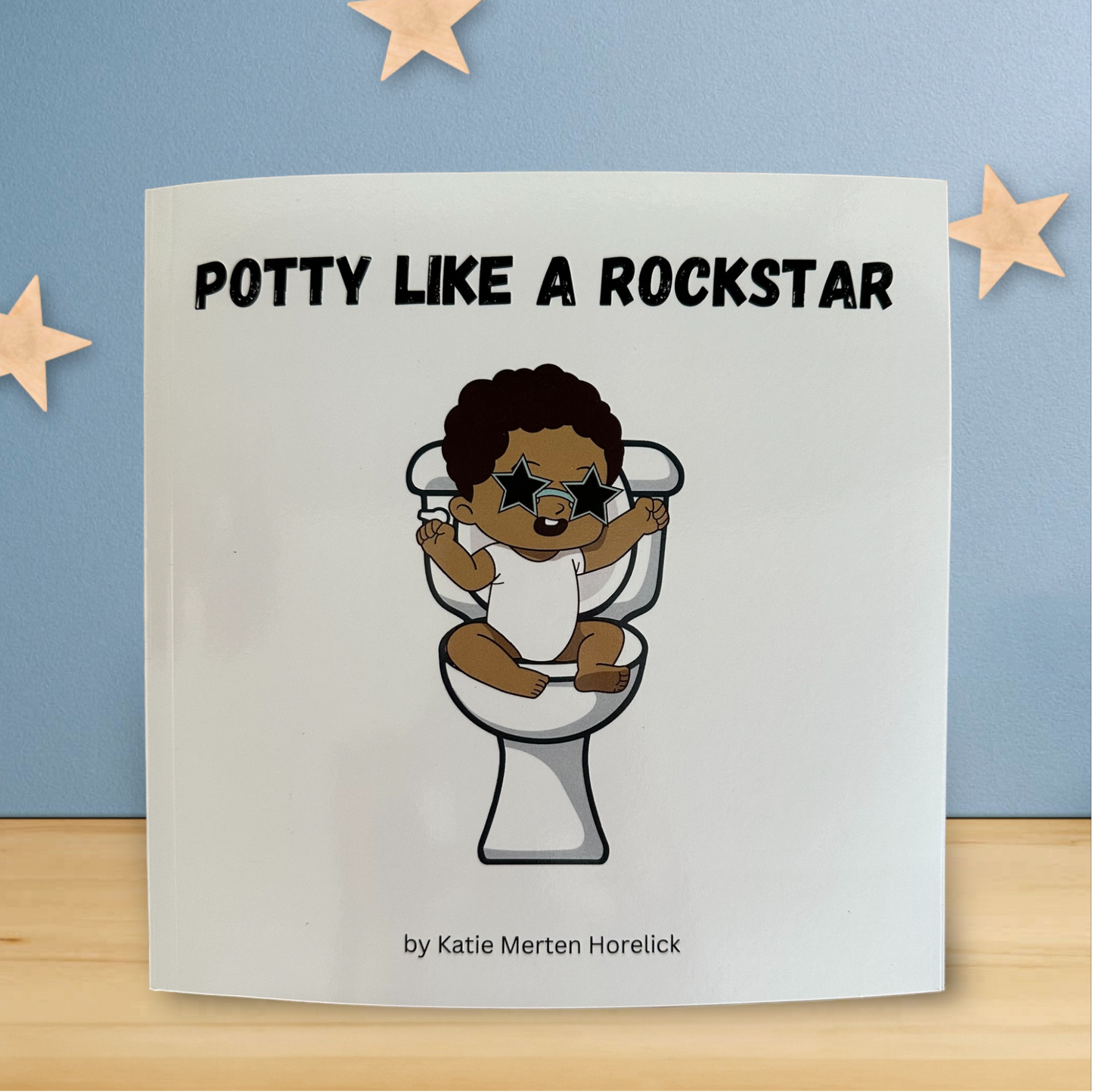 "Potty Like A Rockstar" (Paperback) Children's Book