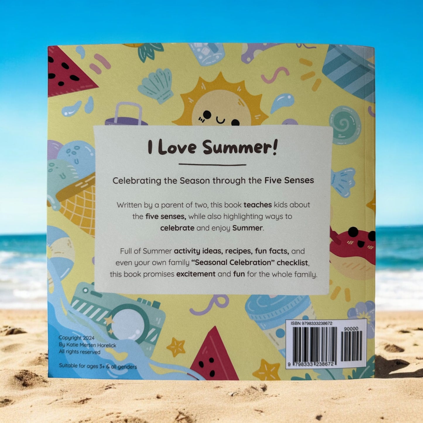 "I Love Summer!" Five Senses Children's Book (Paperback)