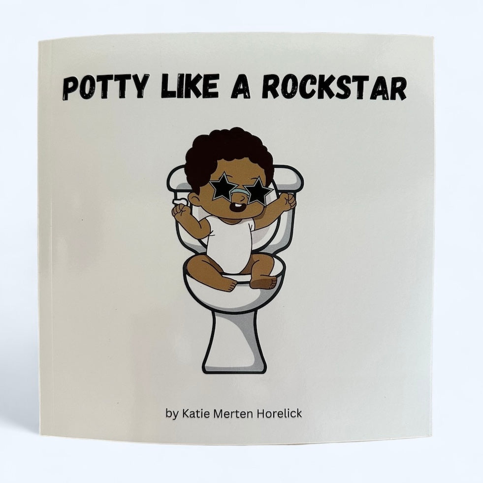 "Potty Like A Rockstar" (Paperback) Children's Book