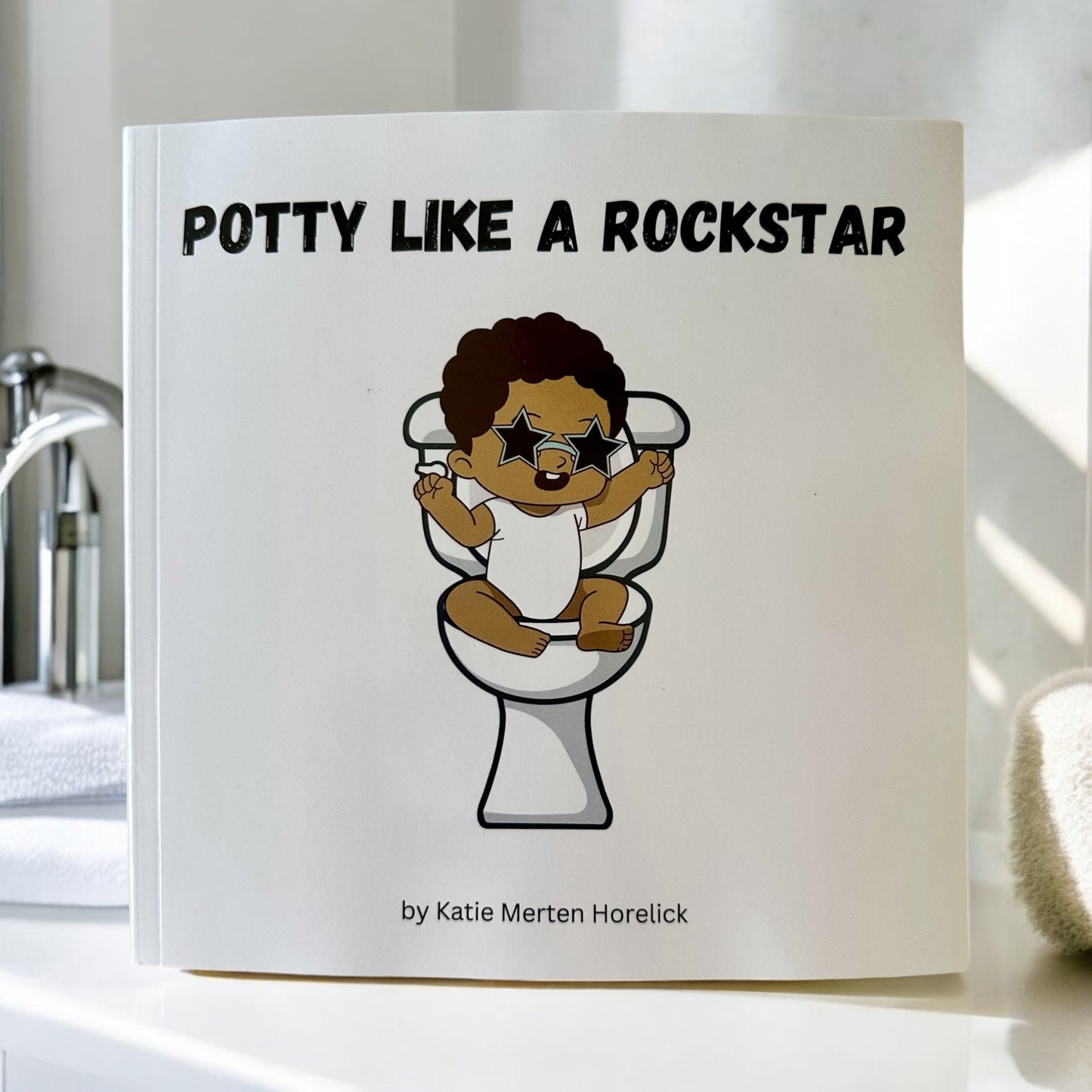 "Potty Like A Rockstar" (Paperback) Children's Book