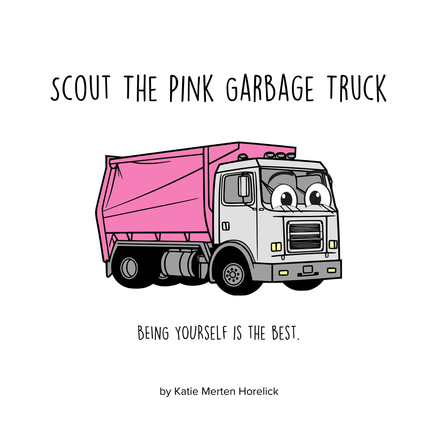 Scout The Pink Garbage Truck